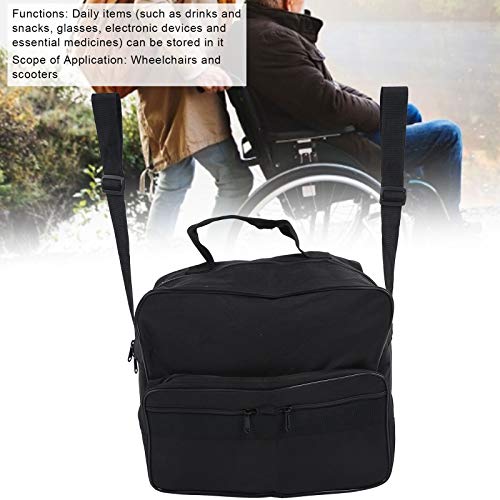 Bolsa de almacenamiento de accesorios para scooter Práctica bolsa para silla de ruedas Ligero para mayor comodidad