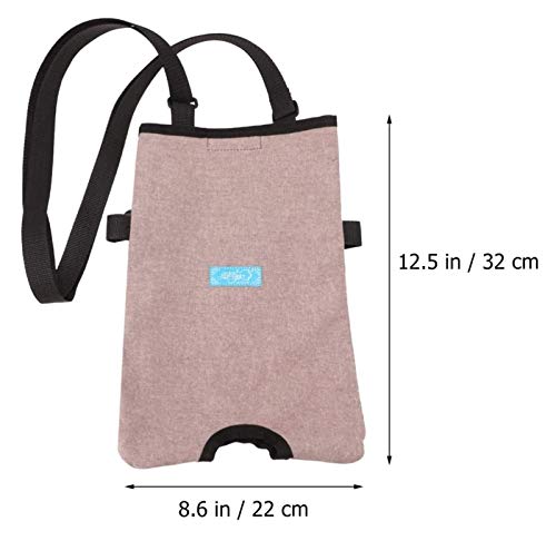 Bolso de orina del catéter Soporte de soporte de la pierna - Bolsa de almacenamiento de bolsas urinarias lavable y reutilizable - Bolsa de catéter Bolsa de drenaje Cubiertas para el hogar, silla de ru