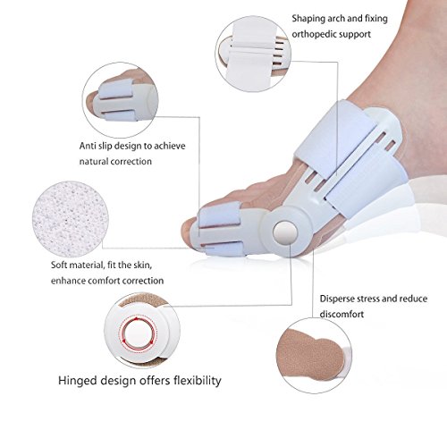 Bonny Orthosis, Hallux Valgus Orthosis se utiliza para diversos problemas causados ​​por el dedo del pie en valgo