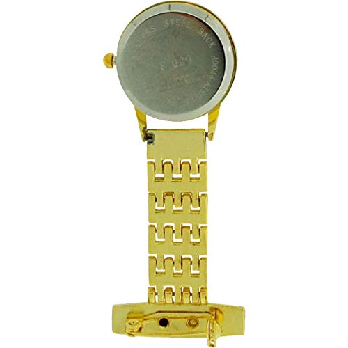 BOXX F021.01 - Reloj Unisex, Correa de Metal Color Dorado