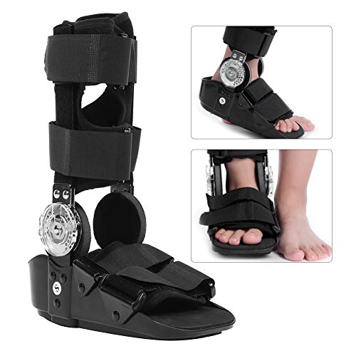 Brrnoo Fractura Tobillo Pie Bota OrtopéDica,Soporte Y Bota Protectora para Caminatas para Fracturas Pie Y Tobillo, CirugíA Posterior A Ligamentos Y Tendones,Esguinces Tobillo Y Reparaciones Aquiles