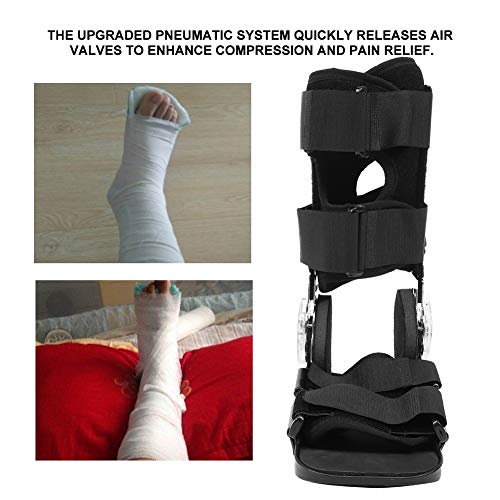 Brrnoo Fractura Tobillo Pie Bota OrtopéDica,Soporte Y Bota Protectora para Caminatas para Fracturas Pie Y Tobillo, CirugíA Posterior A Ligamentos Y Tendones,Esguinces Tobillo Y Reparaciones Aquiles