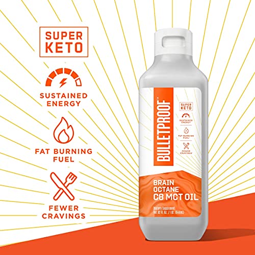 BULLETPROFF Aceite de octano mejorado, 946 ml (antes conocido como Brain Octane)