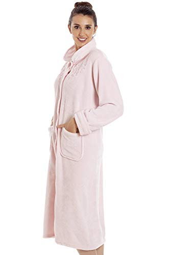 Camille Batas de casa de Varios Botones para Mujer 38/40 Light Pink