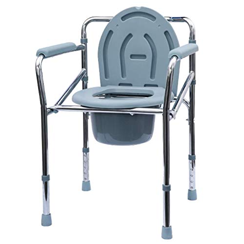 Caminantes para personas mayores Silla de inodoro Bariátrico de la silla de asiento bariátrico Ancho Amplio Asiento Bariátrico Asiento de ducha anciana Plegable Espacio de ahorro de espacio Ajustable