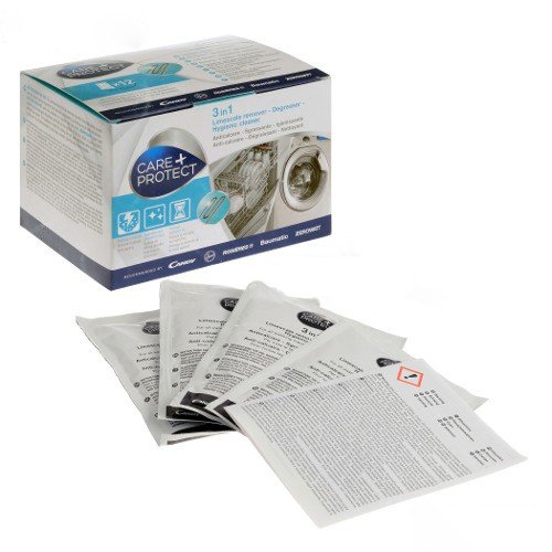 CARE + PROTECT - NETTOYANT 3 EN 1 LAVE LINGE SECHE LINGE LAVE VAISELLE X12 TOUTES MARQUES