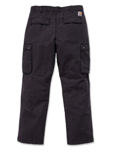 Carhartt .100272.001.S425 Pantalón de carga resistente, tamaño W36/L34, negro