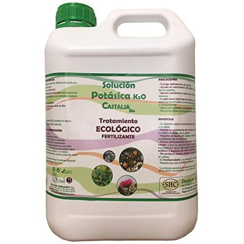 Castalia Jabón Potásico, Solución Potásica K2O, 5 L