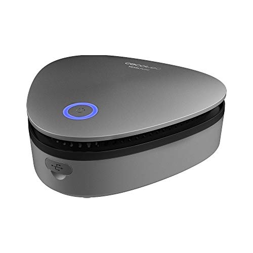 Cecotec Generador de Ozono Portátil TotalPure 1000 Ozone. Expulsa 20 mg/hora, Potencia 3W, Temporizador con 2 Modos, Luz LED, Carga mediante USB, Batería 1800 mAh