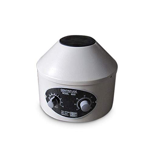 Centrifugadora eléctrica de mesa de laboratorio médico, 4000 rpm, con velocidades ajustables y temporizador, 6 x 20 ml, UE 220 V