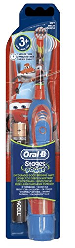 Cepillo de dientes Power Kids con diseño de la película Cars, a pilas, Oral B Advance, de Braun