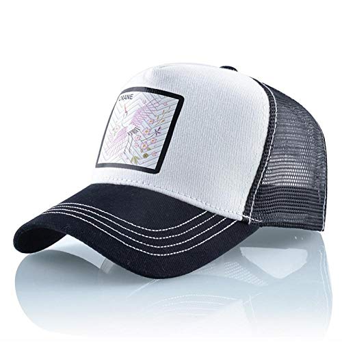 CHEMOXING Gorra De Béisbol Mujer Sombrero De Papá De Algodón De Malla Transpirable para Hombres Streetwear Gorra De Camionero con Parche De Grúa Nuevas Gorras De Camionero De Moda