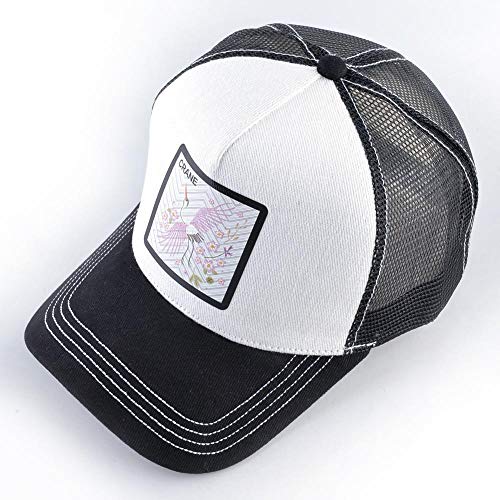 CHEMOXING Gorra De Béisbol Mujer Sombrero De Papá De Algodón De Malla Transpirable para Hombres Streetwear Gorra De Camionero con Parche De Grúa Nuevas Gorras De Camionero De Moda