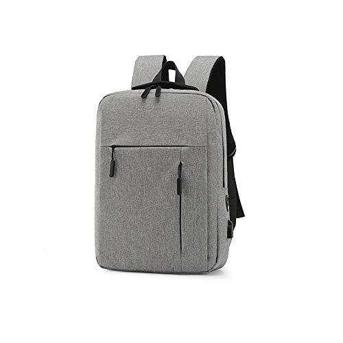 ChenTeShangMao Bolsa De Negocios Yanbaoqi Hombro Ocasional, Tendón De Tela De Nylon, Puertos Externos USB, De Gran Capacidad Mochila Impermeable (29cm * 10cm * 41cm) Ligero (Color : Gray)