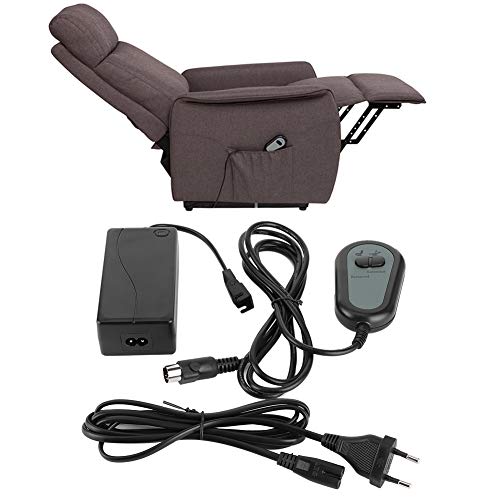 Cikonielf Sillón reclinable eléctrico Controlador Manual Silla elevadora Sillón reclinable Conector de 5 Pines Aplicación doméstica Enchufe de la UE 100-240 V