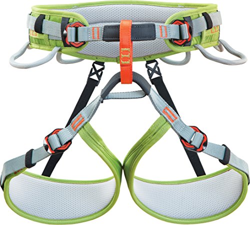 Climbing Technology - Arnés Ascent 7H146ABCTSTD, Verde/Gris, XS/S