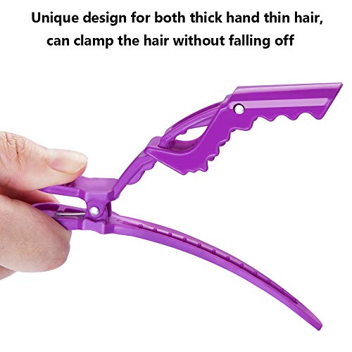 Clips Pelo Para Chica Mujer,30 Piezas Pinzas Pelo Plástico Profesionales Multicolor Para Cortar El Cabello Pasadores Pelo Para Peinado