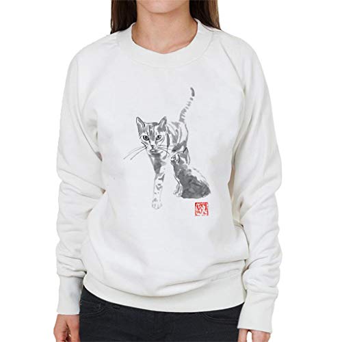 Cloud City 7 Kitten with Mum Women's Sweatshirt