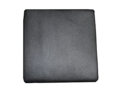 Cojín antiescaras Viscolástico con Funda extraíble Color Negro D50 3D