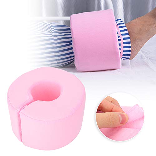 Cojín para la mano del pie, almohadilla antiolor anti-escaras, anti-para prevenir los tobillos doloridos previene el dolor lateral del tobillo(pink)