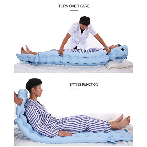 Colchón Antiescaras: Inflado Manual, Sin Necesidad De Usar Electricidad, Para Pacientes Discapacitados Postrados En Cama Y Tratamiento De Dolor De Cama Cuidado De Las Caderas Cama Inflable De Aire