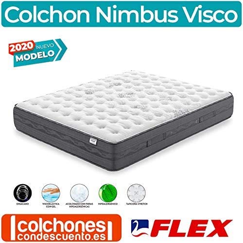 Colchón Nimbus Visco de Flex - 150x190, Firmeza Media