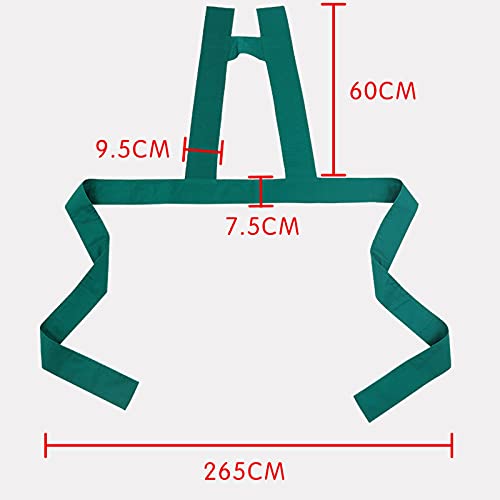 Correas de sujeción de cama Cinturones enrollados para ancianos, silla de ruedas médica Cama de sujeción de seguridad Cinturón Cintura ajustable Abdomen fijo para pacientes Restricciones (Color:A)