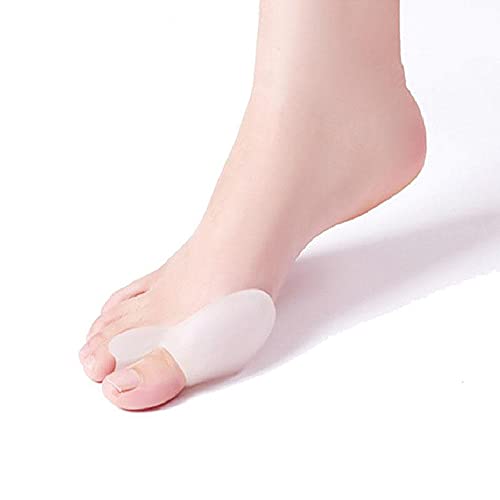 Corrector contra hallux valgus o onión con pie ortesis correctiva gel flexible de silicona