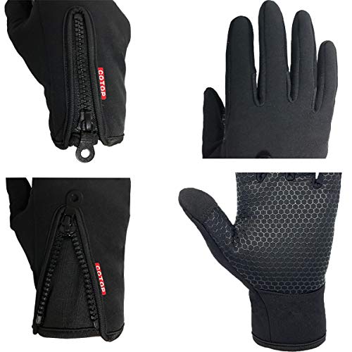 COTOP Guantes de Invierno , guantes de pantalla táctil a prueba de viento al aire libre para ciclismo caza escalada jardinería camping y otros deportes al aire libre