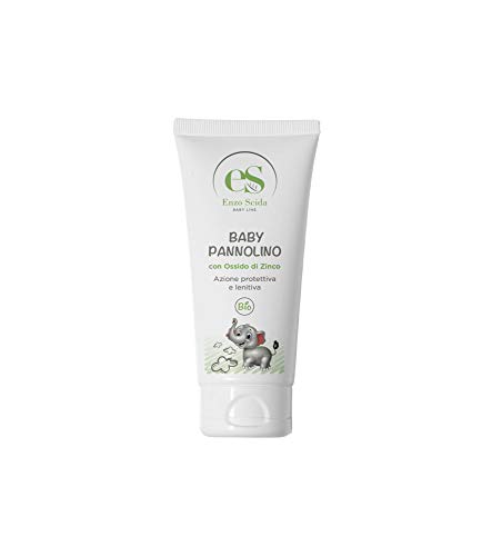 Crema protectora pañal con óxido de zinc, aloe vera, extracto de caléndula y manzanilla, acción calmante y antienrojecimiento. Producto ecológico fabricado en Italia 100 ml