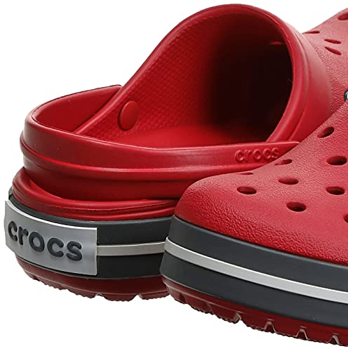 Crocs Crocband Unisex Adulta Zuecos, Rojo (Pepper), 37/38 EU