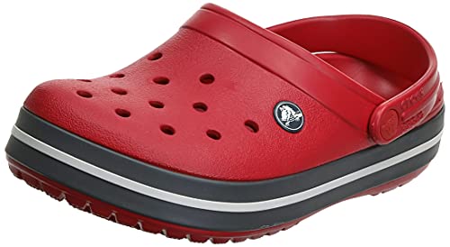 Crocs Crocband Unisex Adulta Zuecos, Rojo (Pepper), 37/38 EU