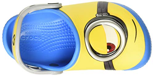 Crocs Fun Lab Minions Clog, Unisex Niños Zueco, Azul (Ocean), 20-21 EU