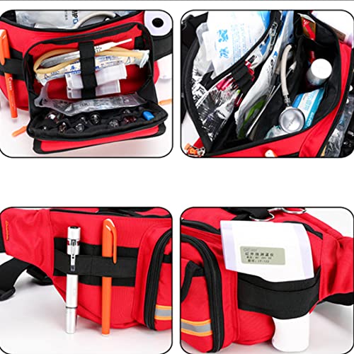 CYYX Riñonera Médica, Bolsa Organizadora De Bolsillo para Enfermera, Kit De Primeros Auxilios Portátil, Riñonera, Herramienta Médica, Delantal, Bolsas De Cinturón para Trabajos