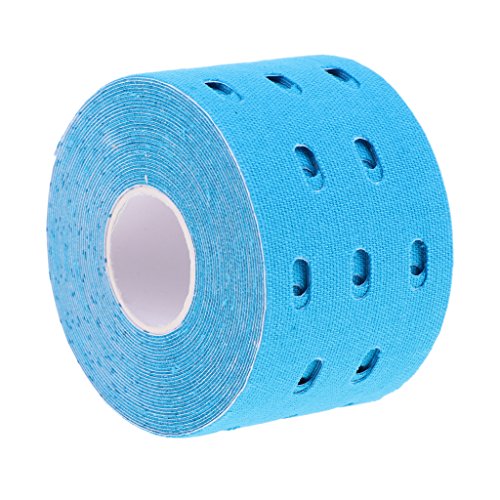 D dolity Soporta Kinesiología Sport Tape impermeable Kinesio Tape Músculos Physio Tape Tapes, azul