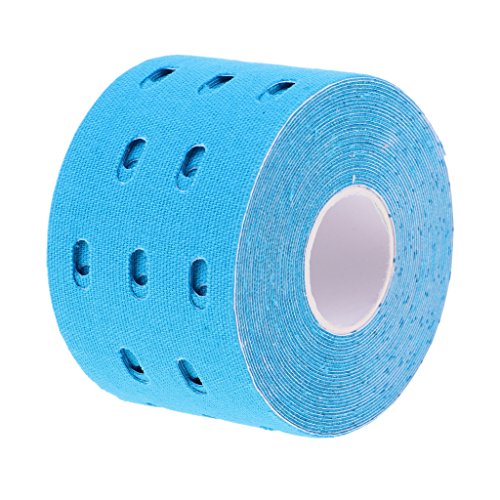 D dolity Soporta Kinesiología Sport Tape impermeable Kinesio Tape Músculos Physio Tape Tapes, azul