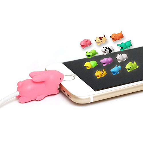 Da.Wa 1X Devanadera de Cable Protector de Cargador Cable Protector Cubre para Celular Panda