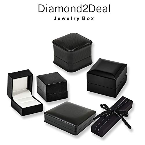 Diamond2Deal Kelly Waters - Pinza para Dinero con bisagras y Esquinas Cortadas (rodiadas)