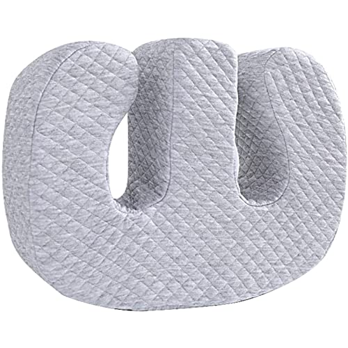 Dispositivo para Girar El Paciente, Almohada En Forma M Antidecúbito Ayudas para Discapacitados, Almohada para Girar El Paciente Paralizado Herramienta Enfermería para Cambiar Posición, Gris