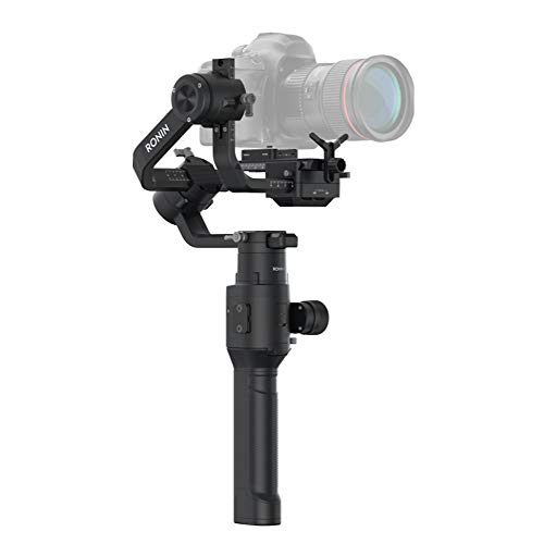 DJI Ronin-S - Estabilizador de 3 Ejes para Cámaras Reflex Digitales DSLR, Control All-in-one, Estabilizador de Imagen y Video, Autonomía de 12 Horas, Velocidad Máxima de Operación 75 km/h