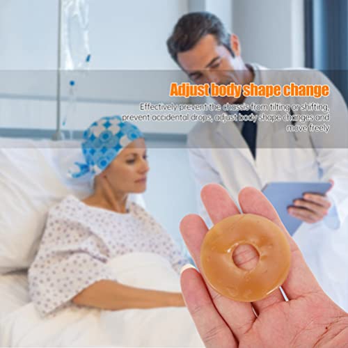 DOITOOL 20 Piezas de Anillo de Barrera de Ostomia Anillo de Ostomia Moldeable sin Fugas Extensor de Barrera Bolsa de Ostoma Chasis Bolsa de Ostoma Drenable para El Cuidado de Estoma de