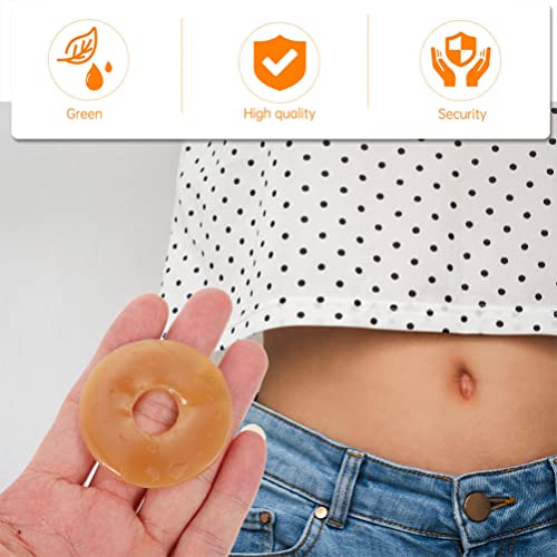 DOITOOL 20 Piezas de Anillo de Barrera de Ostomia Anillo de Ostomia Moldeable sin Fugas Extensor de Barrera Bolsa de Ostoma Chasis Bolsa de Ostoma Drenable para El Cuidado de Estoma de