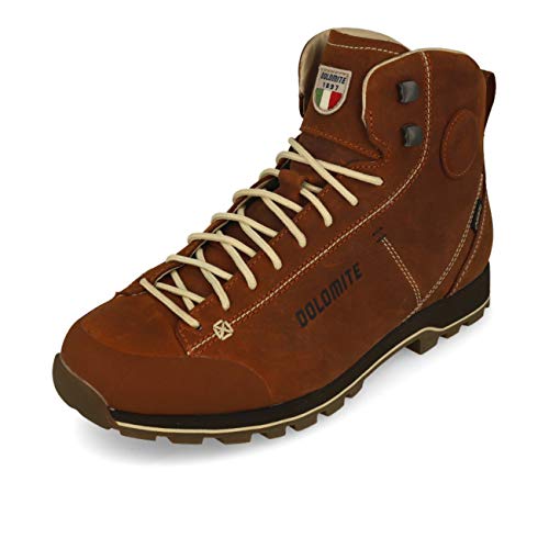 Dolomite Bota Cinquantaquattro High FG GTX, Zapatos para Senderismo Unisex Adulto, Ochre Red, 39 1/3 EU