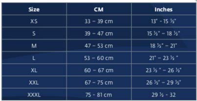 Donjoy Playmaker XPERT SLEEVE Rodillera corta (versión cerrada) con barras laterales policéntricas y anillo rótulo – Talla grande (circunferencia del muslo 53 – 60 cm)