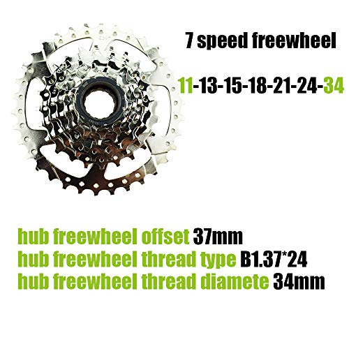 DRIFT MANIAC DNP E-Bike Freewheel 7 velocidades 11-28 Dientes EPOCH