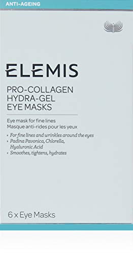 ELEMIS Pro-Collagen Hydra-Gel Eye Masks, mascarilla de ojos para líneas de expresión, 6 mascarillas