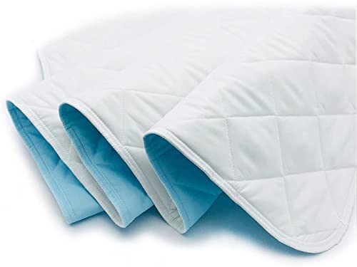 Empapador reutilizable cama Super Absorbente 4,65 Litros m2 + 250 Lavados - Protector Colchón 4 Capas - Empapador Adultos Bebes y Niños - Protector Cama con Alas