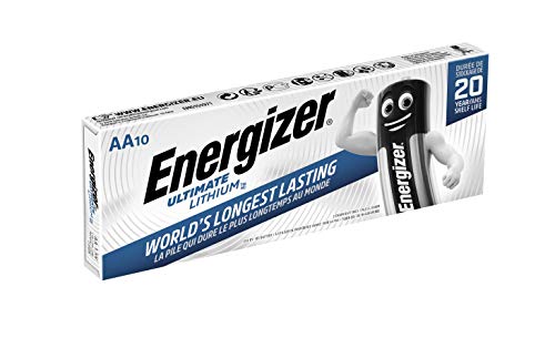 Energizer Ultimate Lithium - Pack de 10 pilas Ultimate Lithium AA