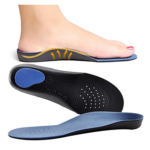 ErNahdasA Plantillas ortopédicas de pies Planos para Zapatos Soles Inserciones Arch Support Corrector Corrector Hombres Shoe Pad Eva Deporte Plantillas para Zapatillas de Correr