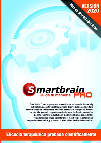 Estimulación cognitiva para personas mayores o con deterioro cognitivo, alzheimer, parkinson, ictus, daño cerebral, etc. Ayuda a mantener la independencia y calidad de vida, y aleja la dependencia. Programa Smart brain Pro